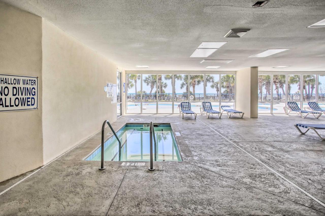 Airy Oceanfront Myrtle Beach Condo With Balcony 外观 照片