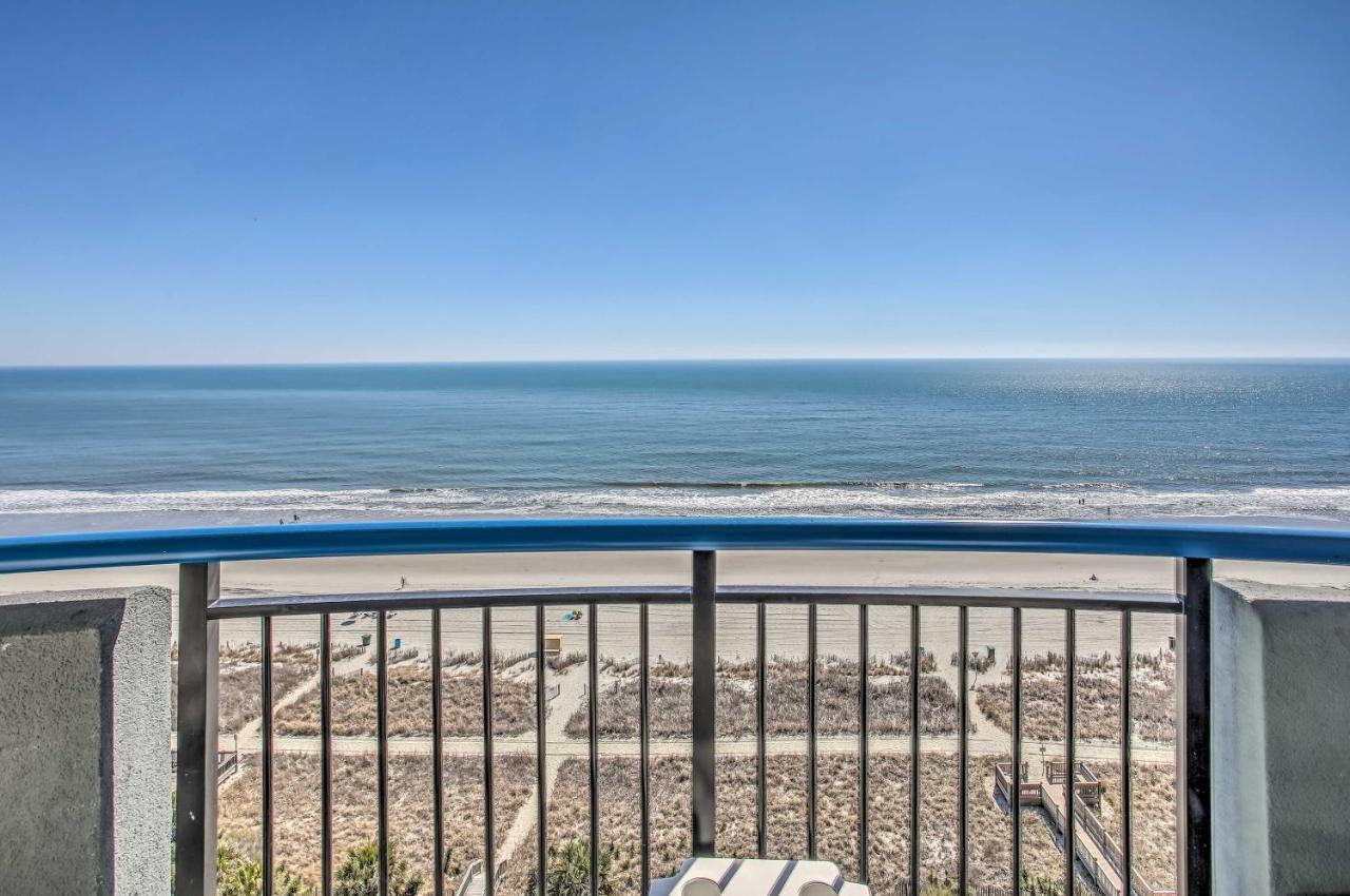 Airy Oceanfront Myrtle Beach Condo With Balcony 外观 照片