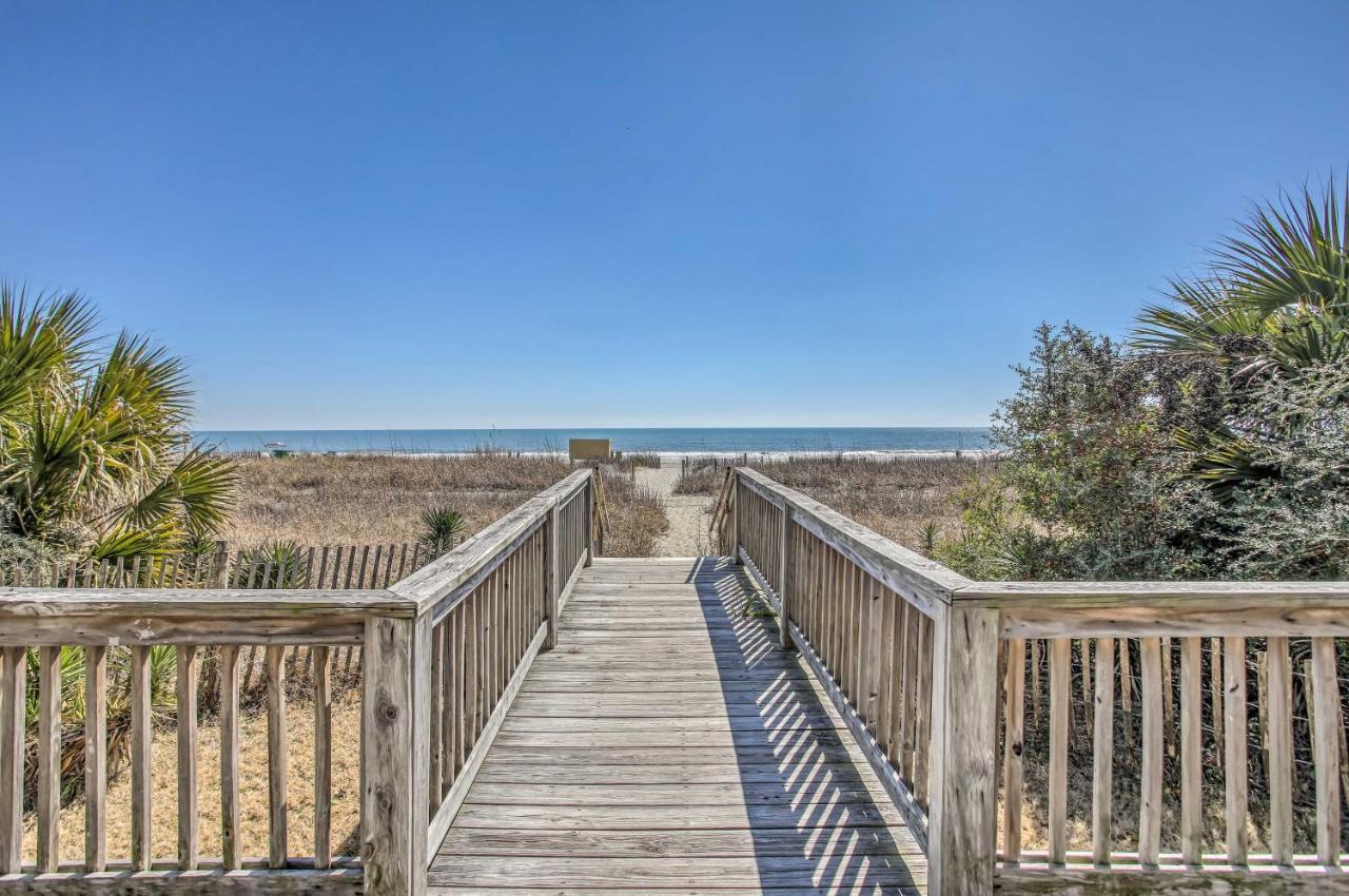 Airy Oceanfront Myrtle Beach Condo With Balcony 外观 照片