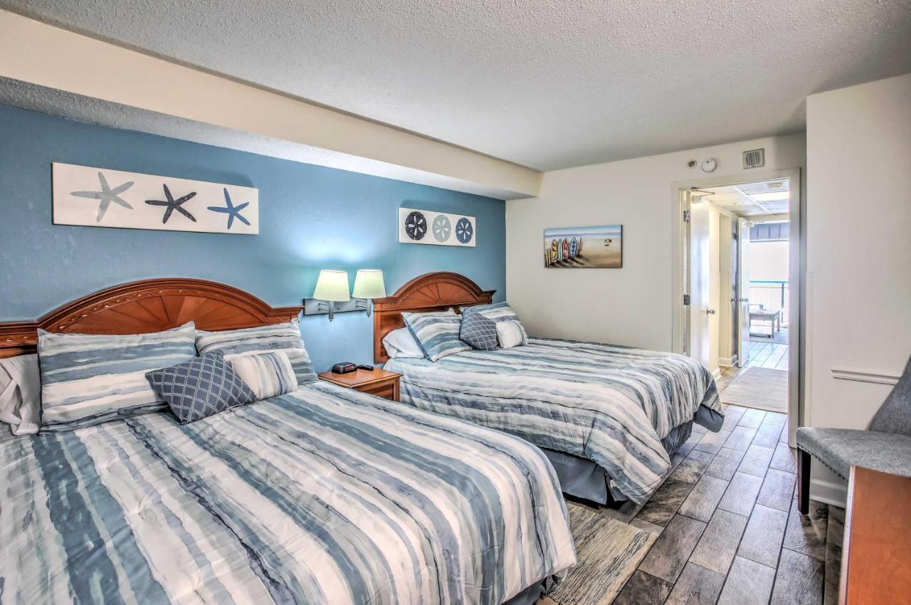 Airy Oceanfront Myrtle Beach Condo With Balcony 外观 照片