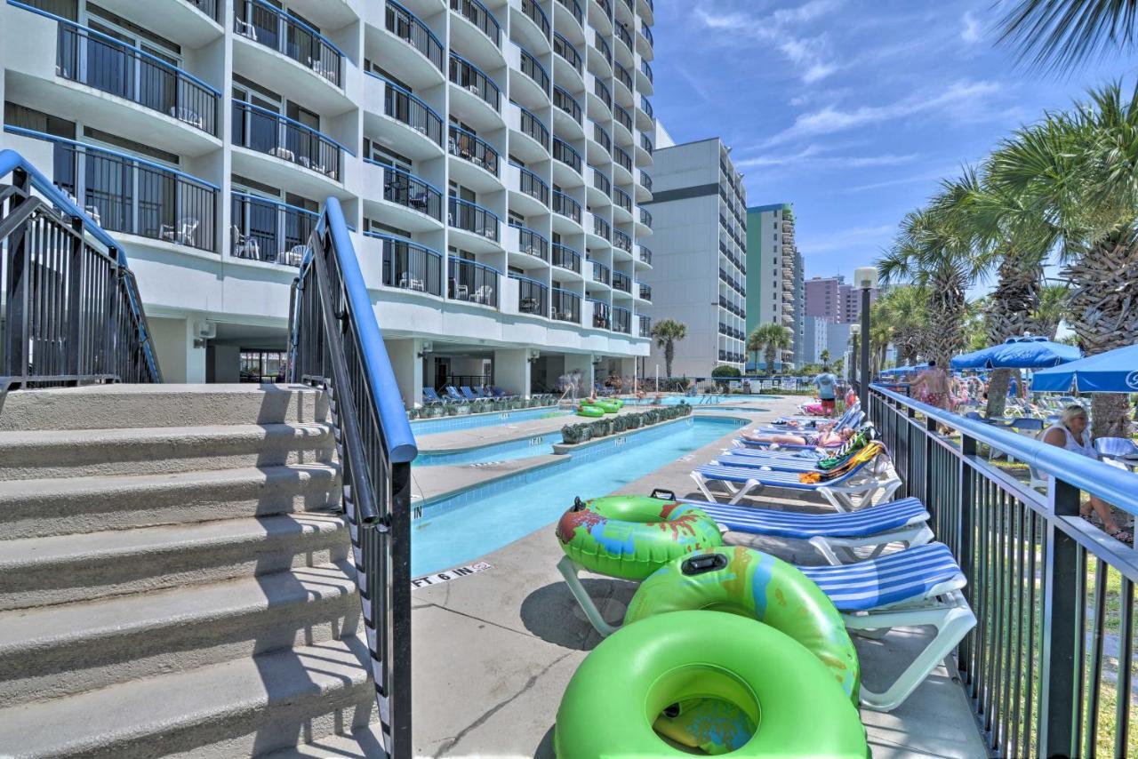 Airy Oceanfront Myrtle Beach Condo With Balcony 外观 照片